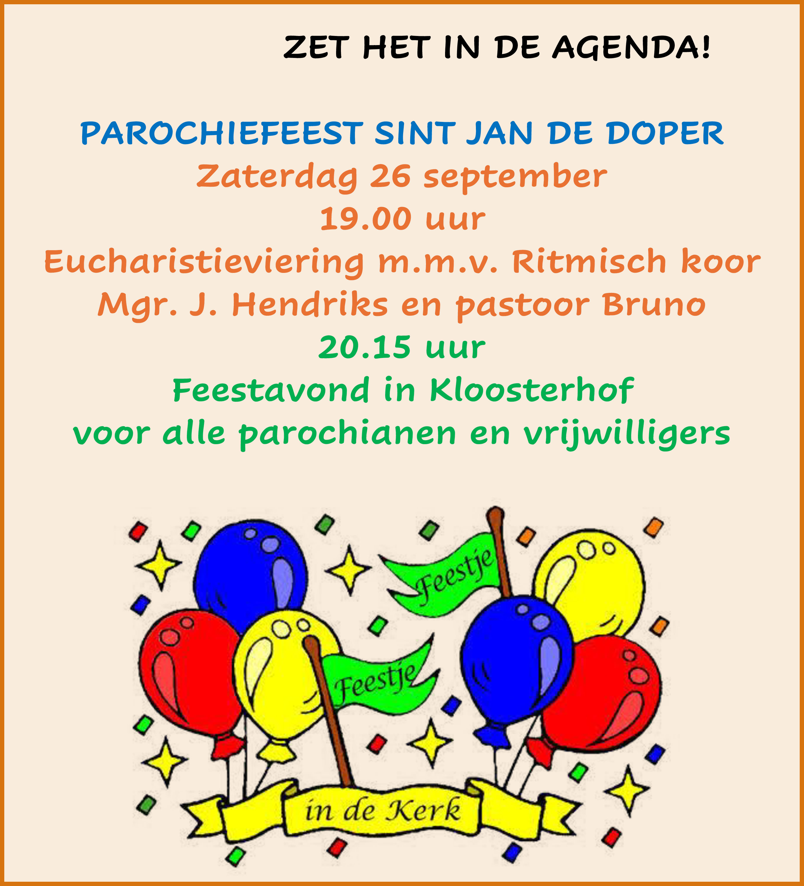 Parochiefeest